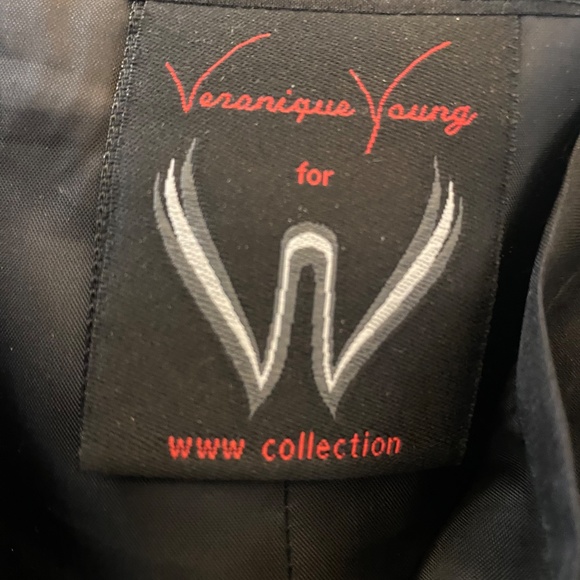 Veronique Young - Maxi Skirt - Black -100% Silk - Picture 2 of 3